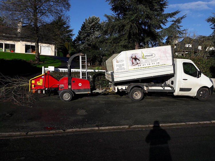 Broyage de branches Angers
